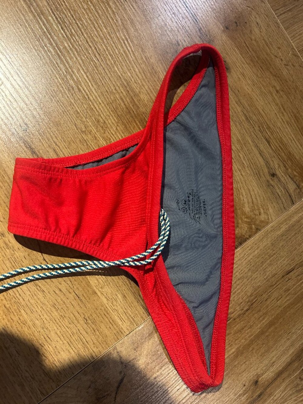 Jolyn Brazil Bikini Bottom Red M